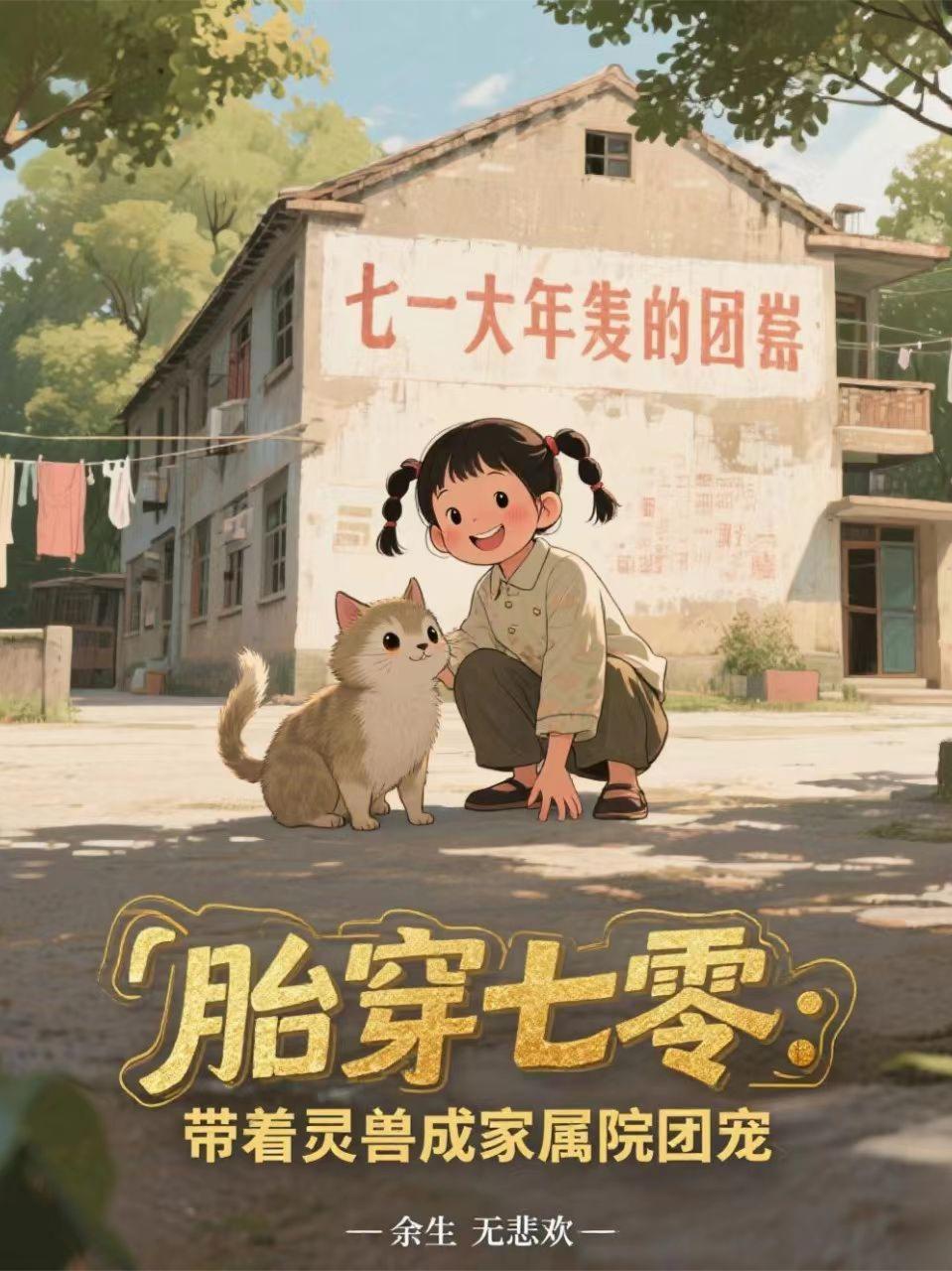 胎穿七零带着灵兽成家属院团宠